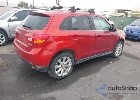 2014 Mitsubishi Outlander Sport Se из США, поврежденный, VIN 4A4AR4AU6EE020243